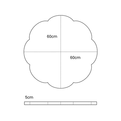 Spielmatte Samt | Wolke