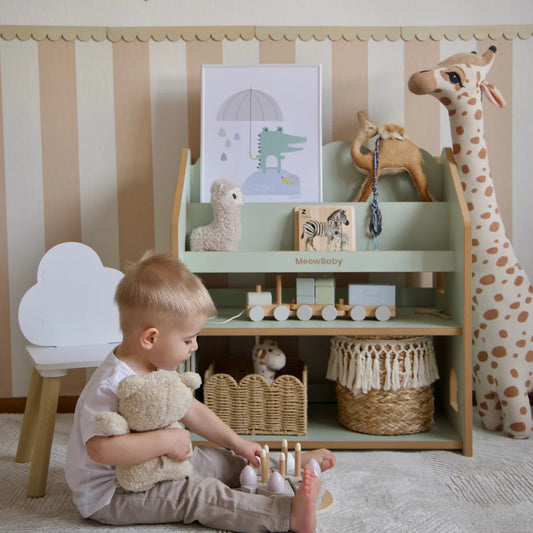 Montessori Bücherregal | Wolke